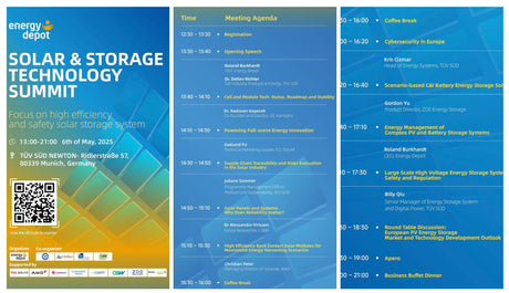 Energy Depot Summit - We are the part of Solar&Storage Technology