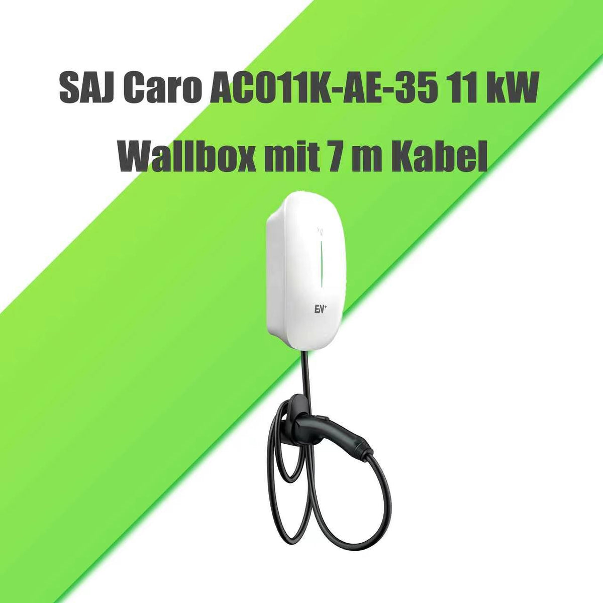 SAJ Caro AC011K-AE-35 11 kW Wallbox mit 7 m Kabel
