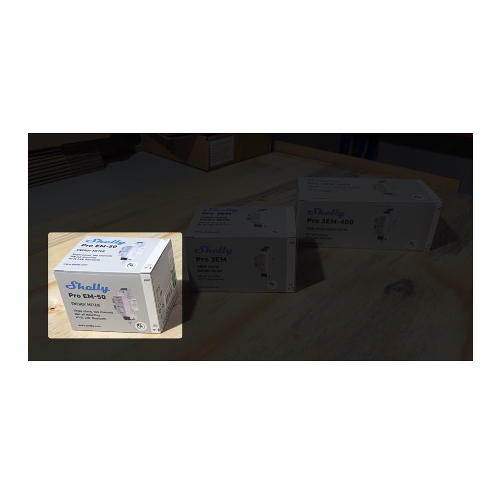 Shelly Pro EM - 50 2X50A Smart Meter - PVExpress24