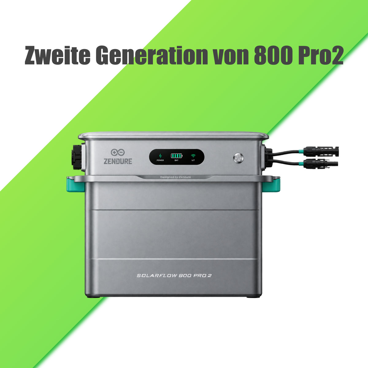 Zendure SolarFlow 800 Pro 2 (Gen2) Balkonspeicher mit 4x MPPTs