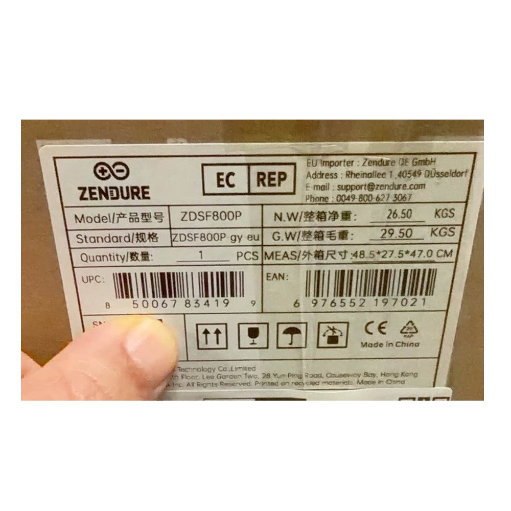 Set - Zendure 800 Pro und Shelly Pro 3EM 120A