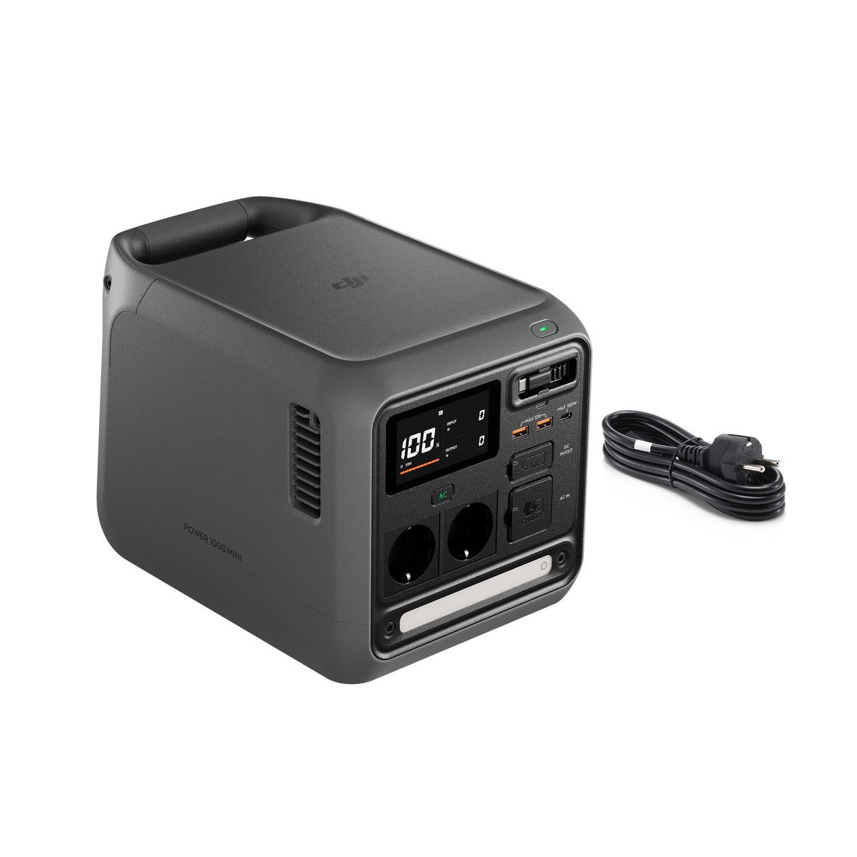 DJI Power 1000 Mini Powerstation mit 1kWh und 800W AC-Ausgang
