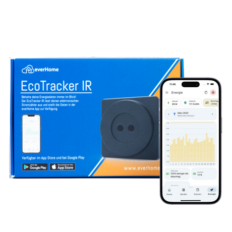 EcoTracker Verpackung und App