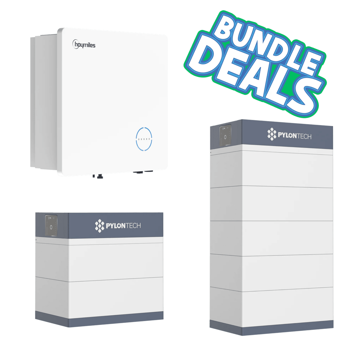 Heimspeicher Set mit Hoymiles HAT und Pylontech H3 - PVExpress24