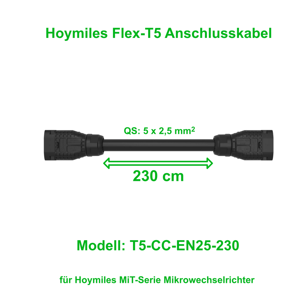 Hoymiles Flex-T5 Anschlusskabel für MiT-Serie