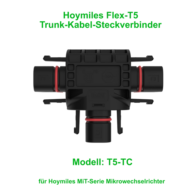 Hoymiles Flex-T5 Trunk-Kabel-Steckverbinder für MiT-Serie