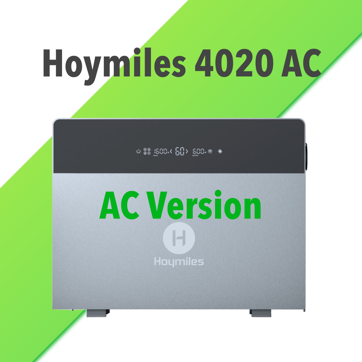 Hoymiles HiBattery 4020 AC mit bis zu 2500W und 4kWh Speicher