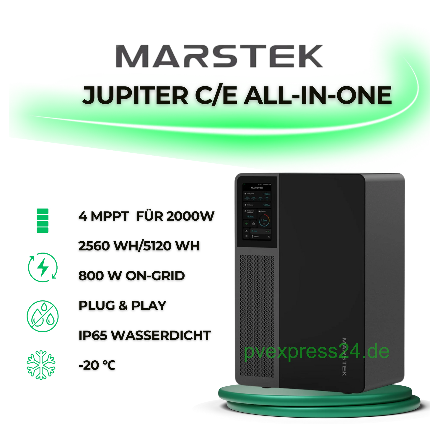 Marstek Jupiter C Jupiter E with Feature Lists