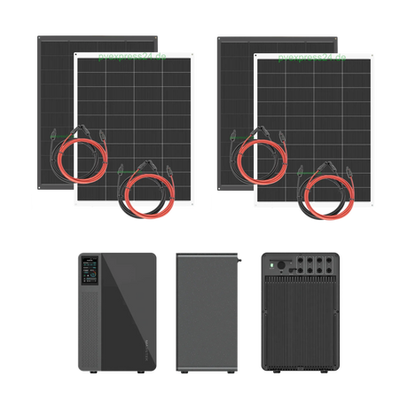 Marstek Jupiter C plus 4x RenePV Flexible Solarmodule