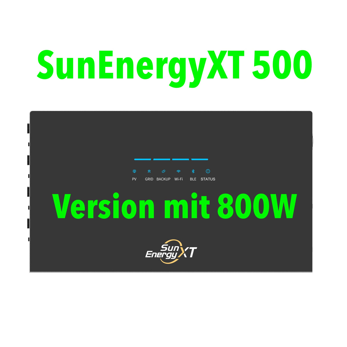 SunEnergyXT 500 mit 5kWh Speicher und 800W Leistung