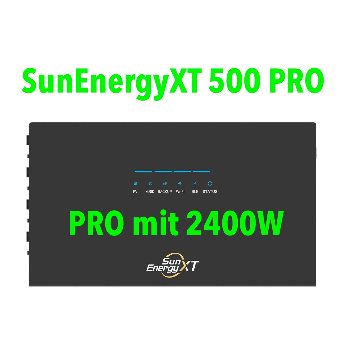 SunEnergyXT 500 Pro mit 5kWh Speicher und 2400W Leistung