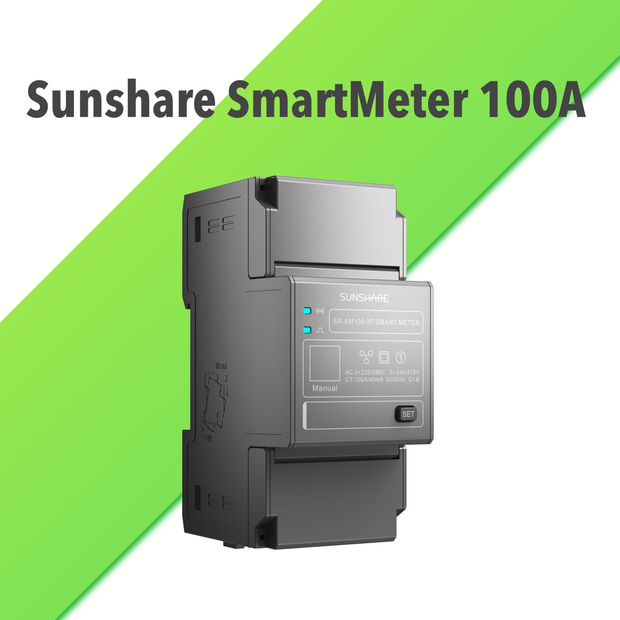 Sunshare Smart Meter 3-phasig 100A