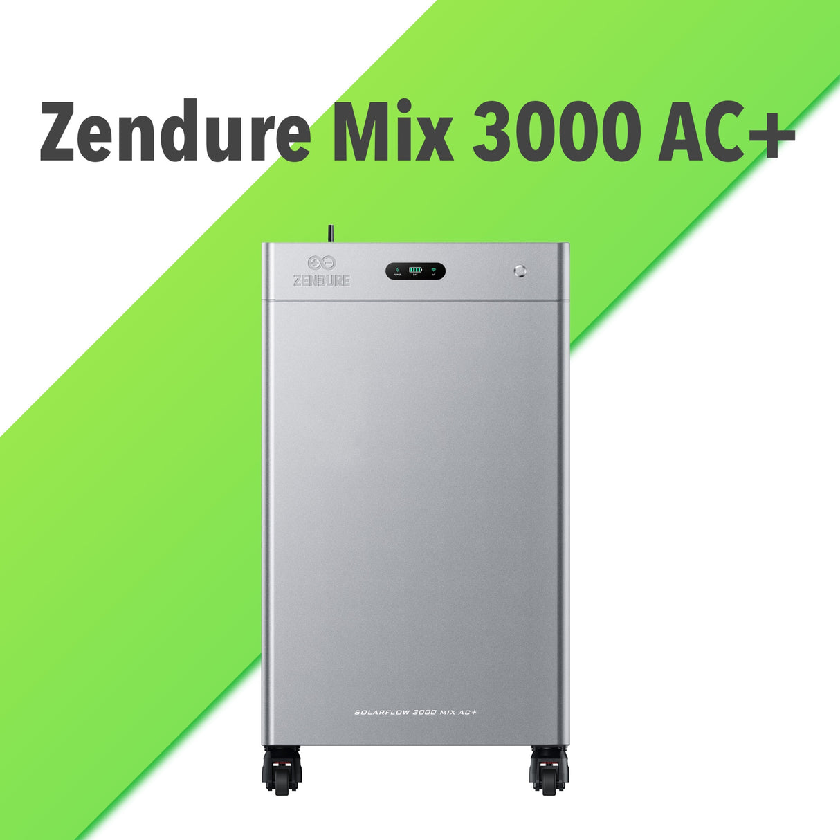 Zendure SolarFlow 3000 Mix AC+ Solarspeicher mit 3kW und 8kWh