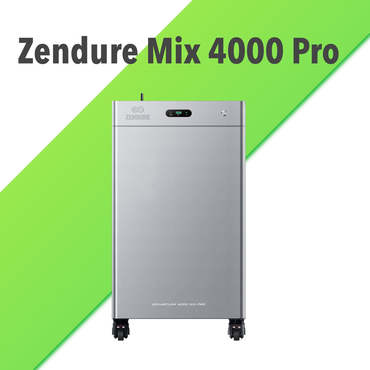 Zendure SolarFlow 4000 Mix Pro Solarspeicher mit 4kW und 8kWh