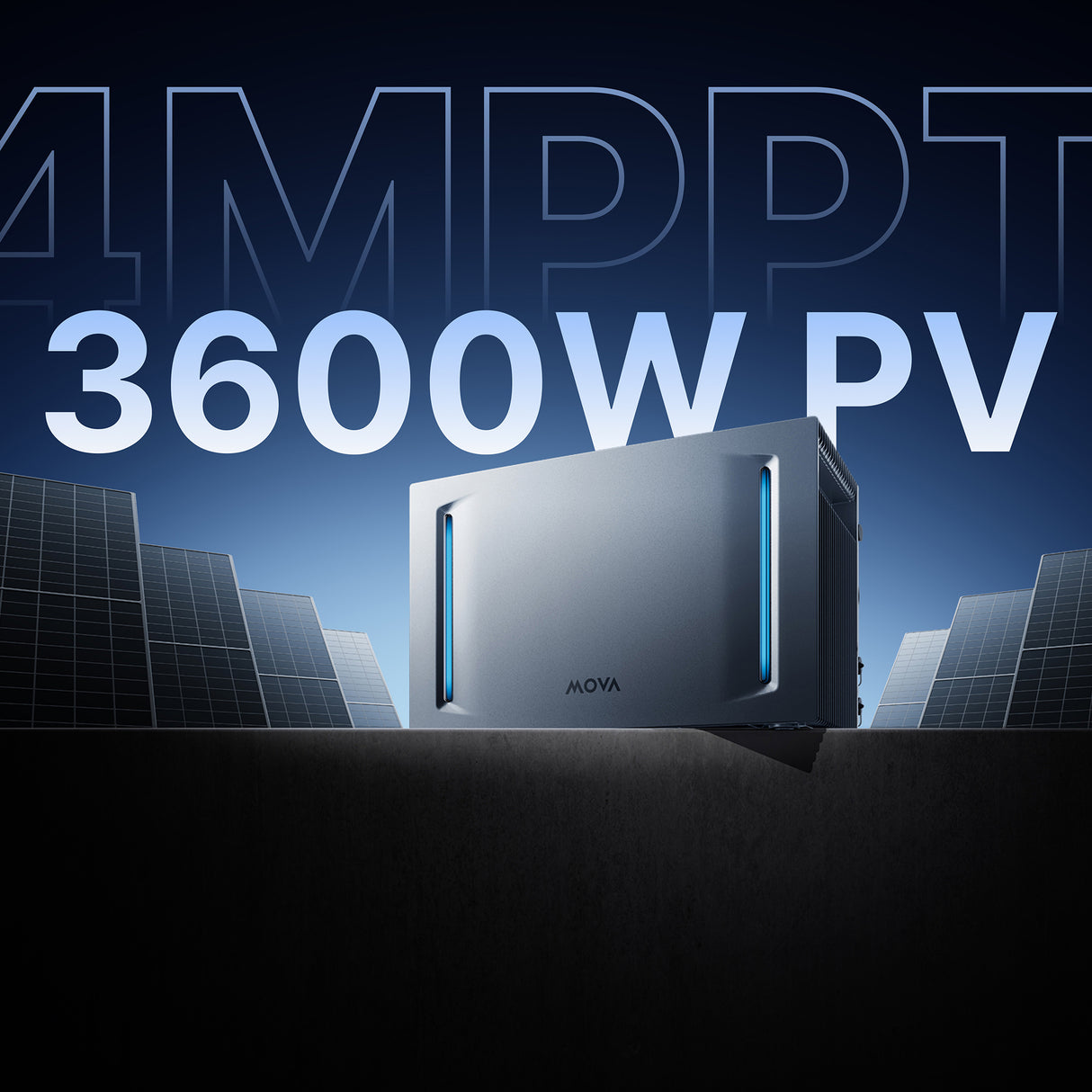 MOVA LumeGret A4000 4,02 kWh All‑in‑One PV‑Speichersystem