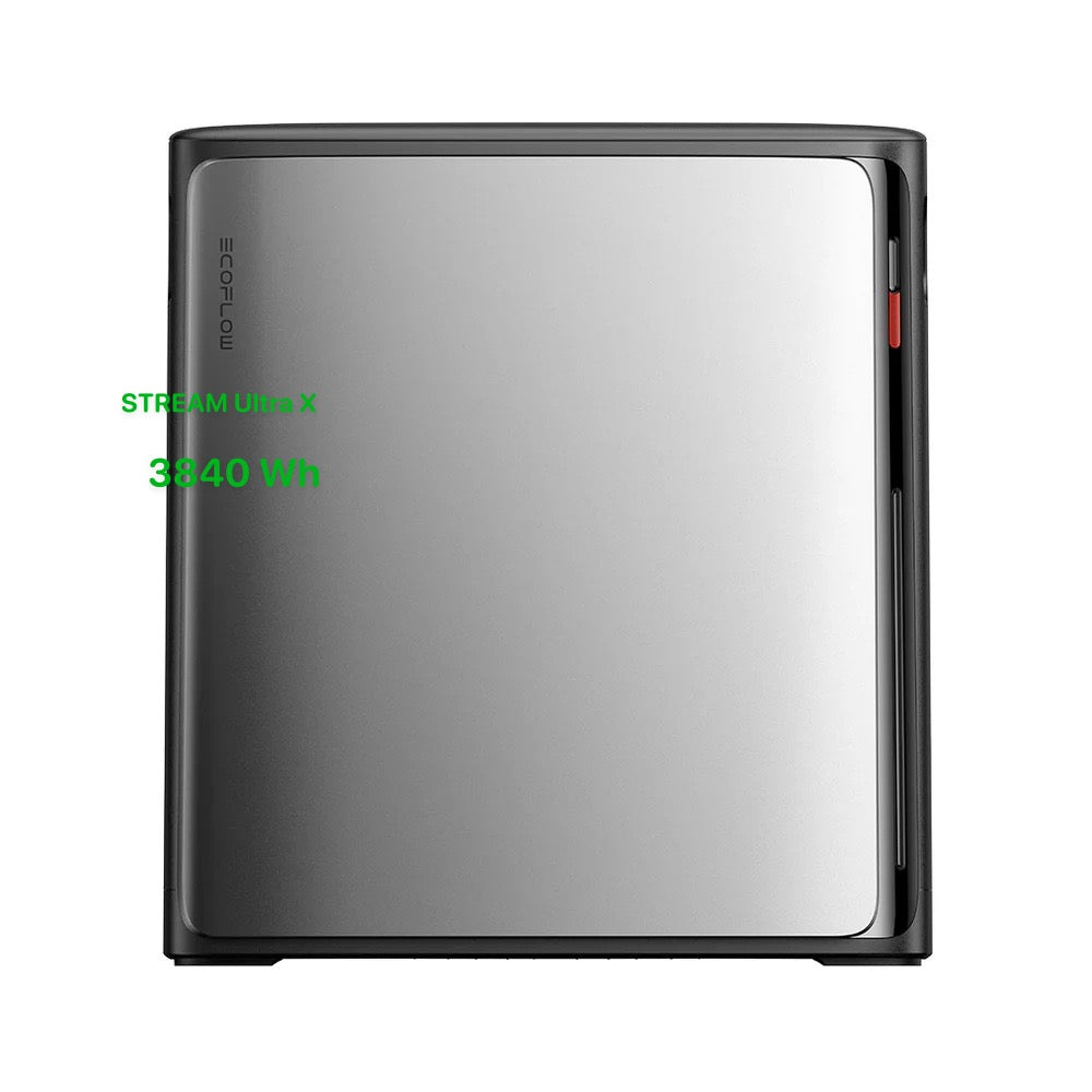 EcoFlow STREAM Ultra X Balkonkraftwerk AC-Speicher mit 3840Wh und 2kW PV Eingang