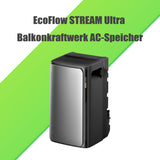 EcoFlow STREAM Ultra Balkonkraftwerk AC-Speicher mit 1920Wh und 4x MPPT