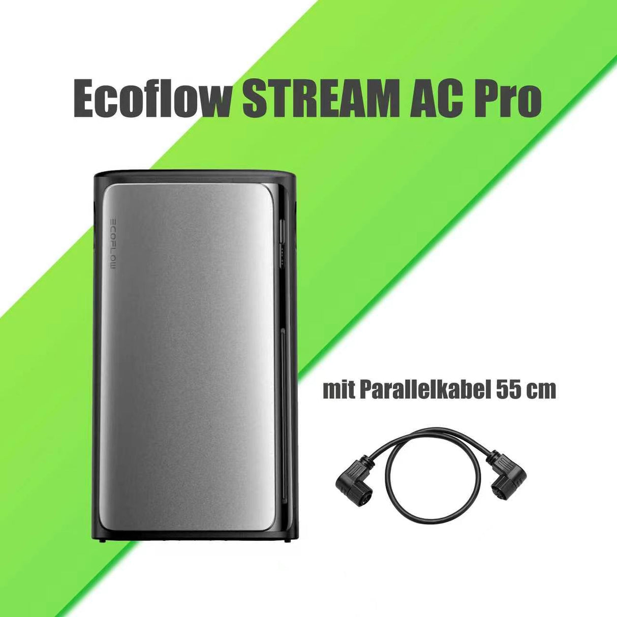 Bundle Set-Ecoflow STREAM AC Pro mit  Parallelkabel 55 cm