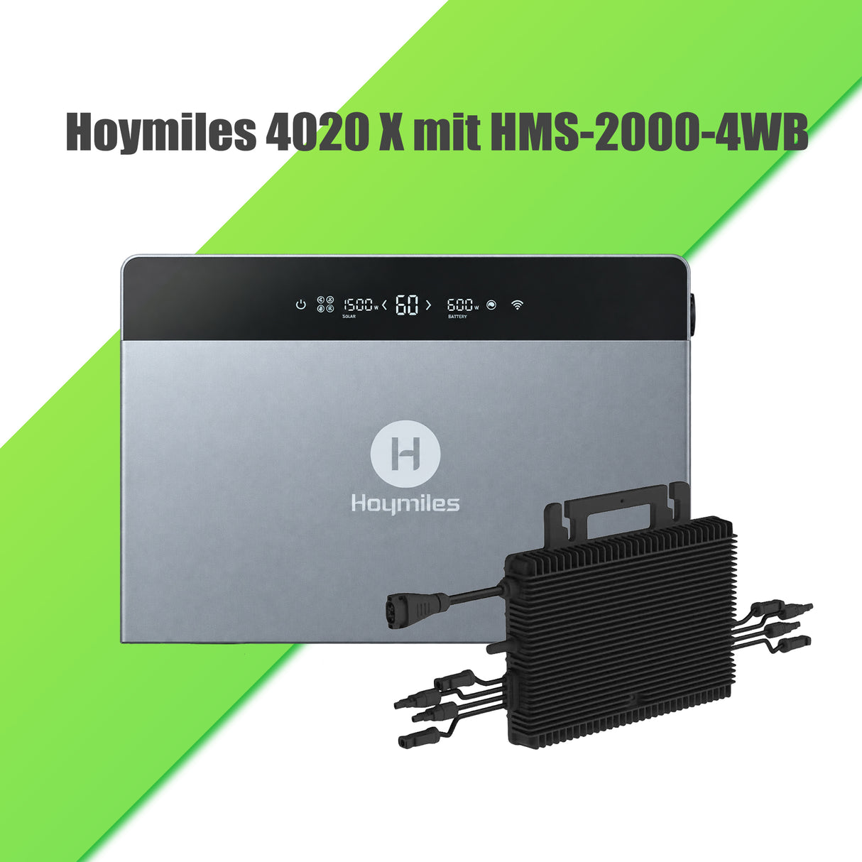 Bundle-Hoymiles HiBattery 4020 X mit HMS-2000-4WB