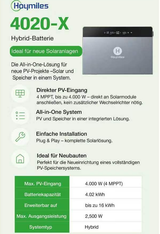 Hoymiles 4020 X mit 4020S mit Hoymiles HMeter T120