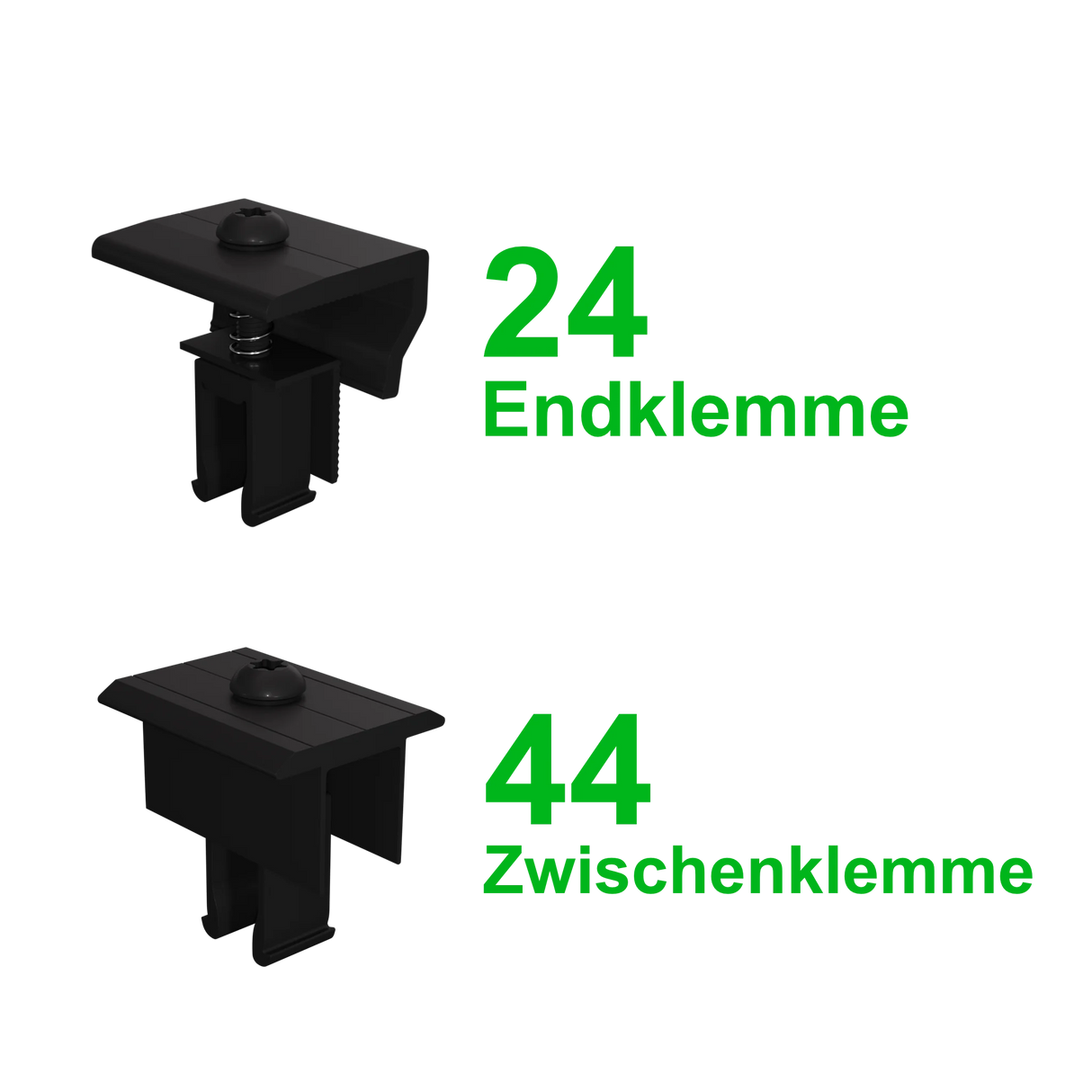 Clenergy SolarRoofPro 2.0 Montageset für 24 Modulen 10kWp