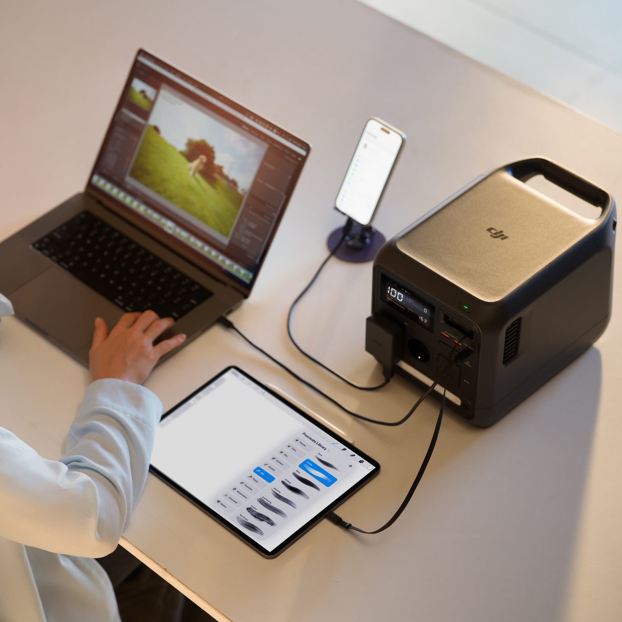 DJI Power 1000 Mini Powerstation mit 1kWh und 800W AC-Ausgang