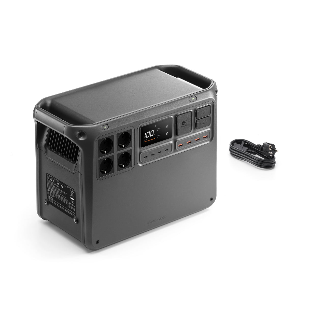 DJI Power 2000 Powerstation und Balkonkraftwerkspeicher mit 2kWh und 3000W AC-Ausgang