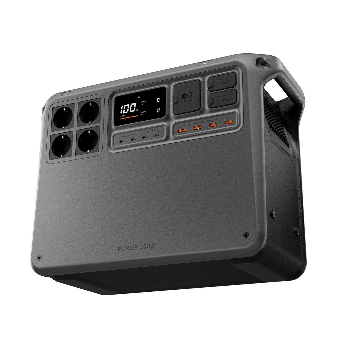 DJI Power 2000 Powerstation und Balkonkraftwerkspeicher mit 2kWh und 3000W AC-Ausgang