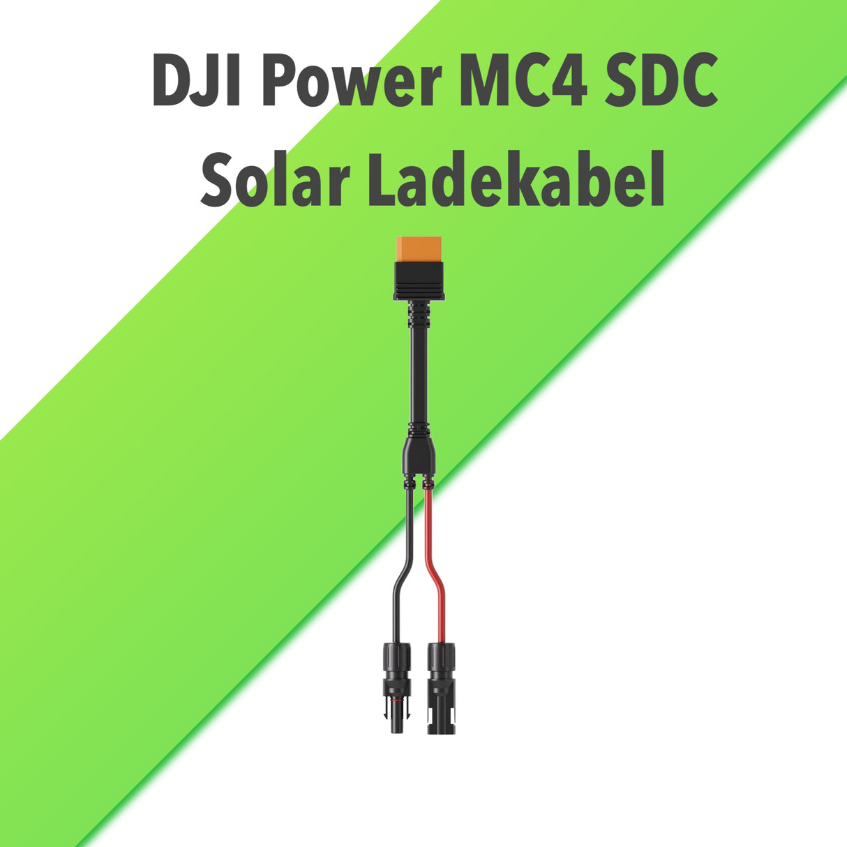 DJI Power MC4/SDC Solar Ladekabel