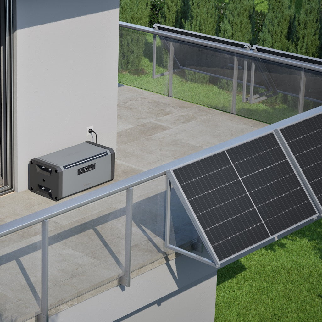 Hoymiles HiBattery 1920 AC Balkon