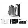 Powerway 3in1 verstellbare PV Montageset für Balkonkraftwerk