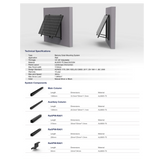 Powerway 3in1 verstellbare PV Montageset für Balkonkraftwerk